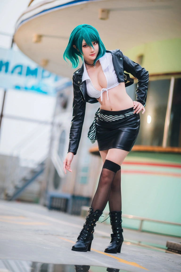 瓜希酱《环 DOA》主题写真：20张全套美图