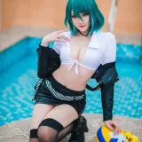 瓜希酱《环 DOA》主题写真：20张全套美图