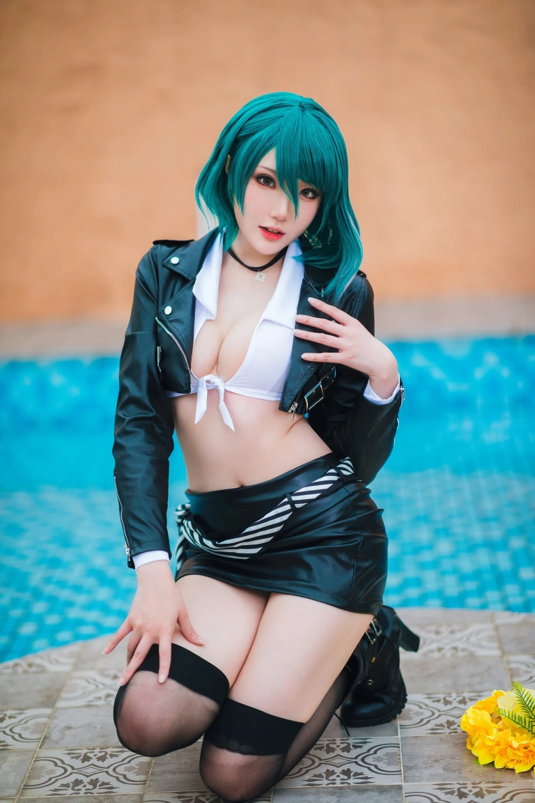瓜希酱《环 DOA》主题写真：20张全套美图