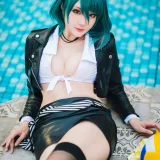 瓜希酱《环 DOA》主题写真：20张全套美图
