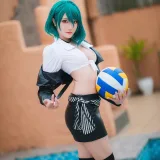 瓜希酱《环 DOA》主题写真：20张全套美图