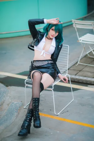 瓜希酱《环 DOA》主题写真：20张全套美图
