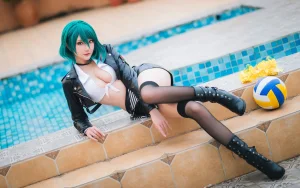 瓜希酱《环 DOA》主题写真：20张全套美图