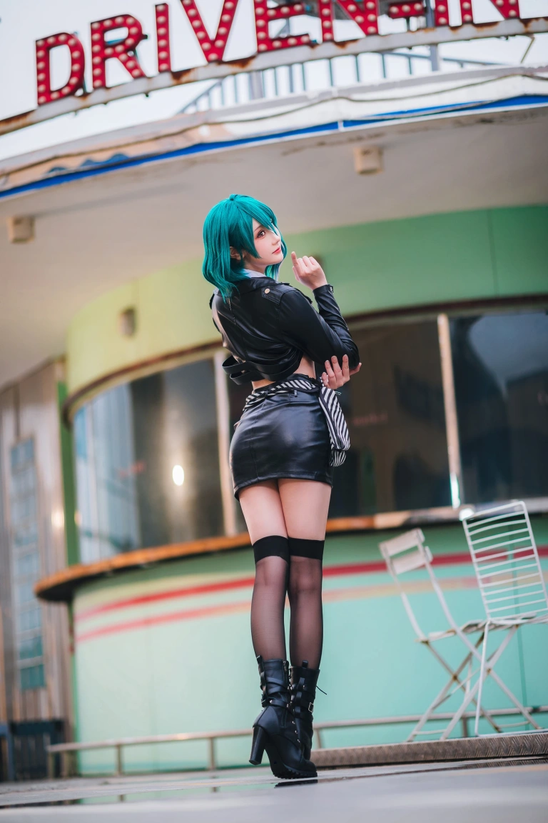 瓜希酱《环 DOA》主题写真：20张全套美图
