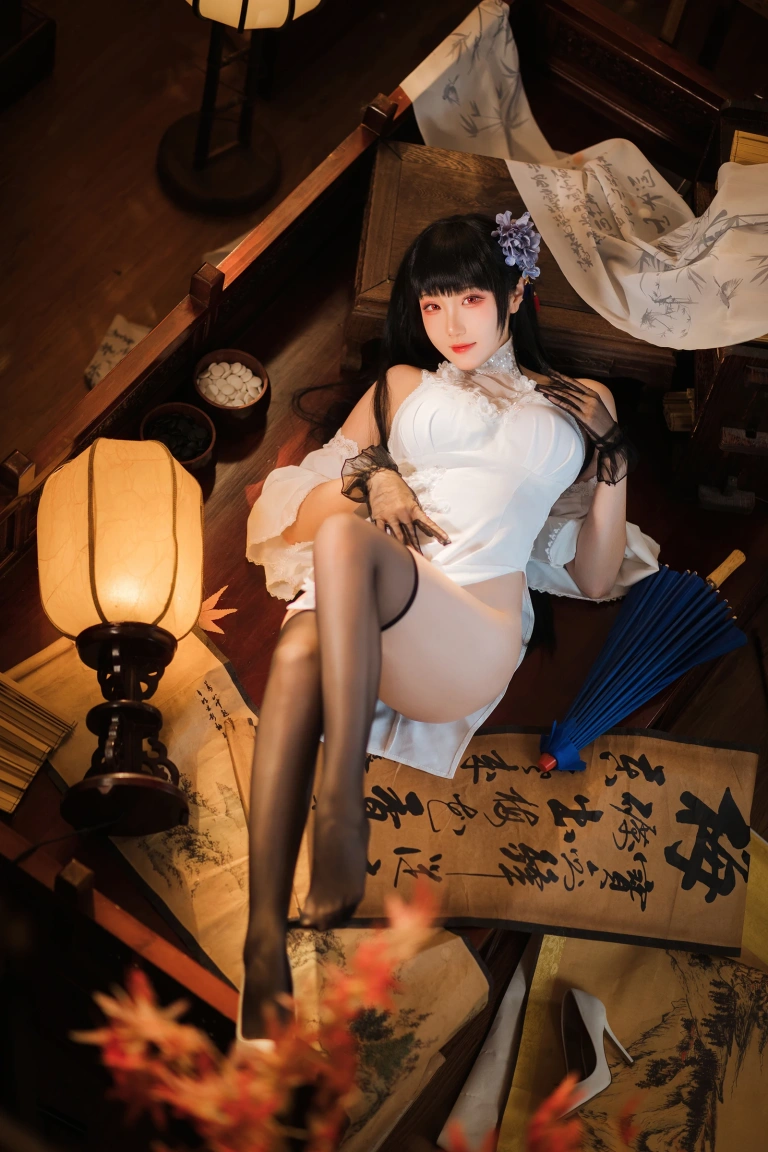 瓜希酱《逸仙改》主题写真：20张全套美图
