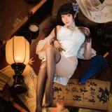 瓜希酱《逸仙改》主题写真：20张全套美图