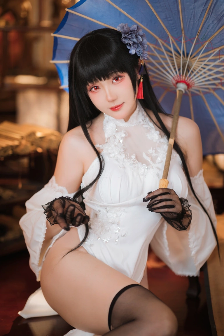 瓜希酱《逸仙改》主题写真：20张全套美图