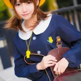 面饼仙儿《幼稚园》主题写真：41张全套美图