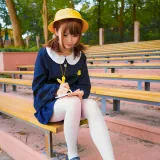 面饼仙儿《幼稚园》主题写真：41张全套美图