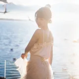 木棉棉《如果你也喜欢花》主题写真：47张全套美图
