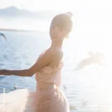 木棉棉《如果你也喜欢花》主题写真：47张全套美图