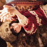 木棉棉《圣诞快乐》主题写真：25张全套美图