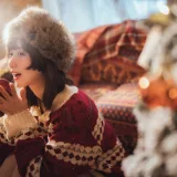 木棉棉《圣诞快乐》主题写真：25张全套美图