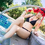 星之迟迟《《鸣夏》 扎拉》主题写真：25张全套美图