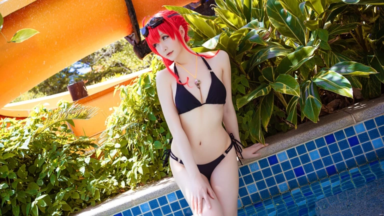 星之迟迟《《鸣夏》 扎拉》主题写真：25张全套美图