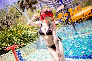 星之迟迟《《鸣夏》 扎拉》主题写真：25张全套美图