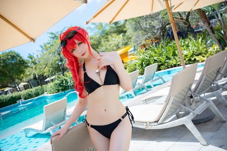 星之迟迟《《鸣夏》 扎拉》主题写真：25张全套美图