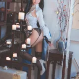 面饼仙儿《玉玲珑》主题写真：27张全套美图