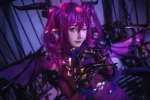 阿包也是兔娘《龙姬士 柯丽蒂丝》主题写真：31张全套美图