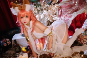 日奈娇(椎名莜)《玉藻前舞娘 涂油》主题写真：54张全套美图