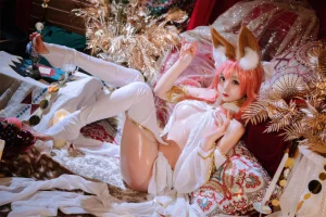 日奈娇(椎名莜)《玉藻前舞娘 涂油》主题写真：54张全套美图