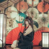 过期米线线喵《和风浴衣》主题写真：23张全套美图