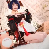 阿包也是兔娘《香菱女仆》主题写真：41张全套美图