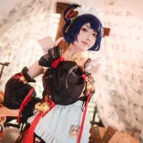 阿包也是兔娘《香菱女仆》主题写真：41张全套美图