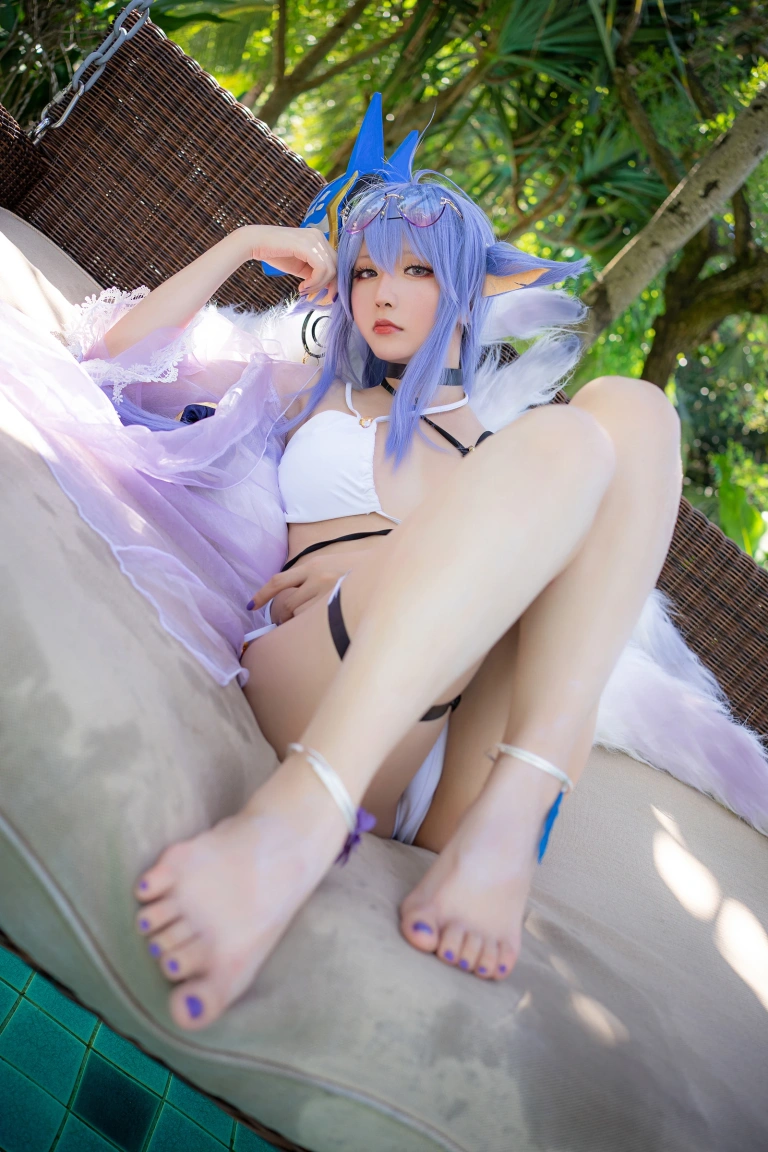 星之迟迟《《鸣夏》 土佐》主题写真：25张全套美图