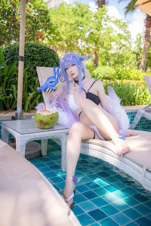 星之迟迟《《鸣夏》 土佐》主题写真：25张全套美图