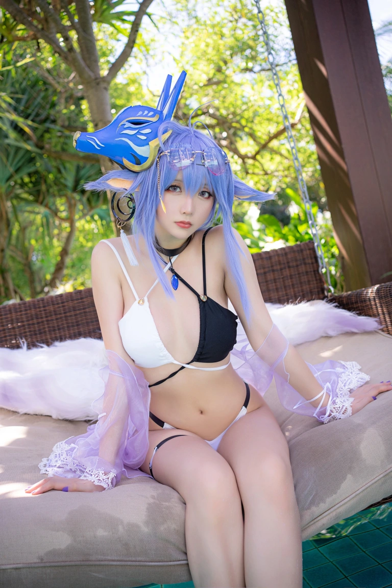 星之迟迟《《鸣夏》 土佐》主题写真：25张全套美图