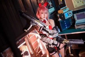 阿包也是兔娘《兔女郎 美甘尼禄》主题写真：42张全套美图