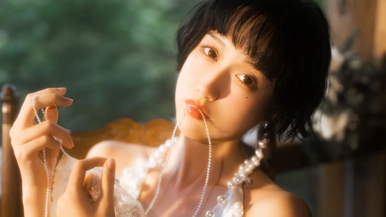 木棉棉《花束里的浪漫》主题写真：48张全套美图