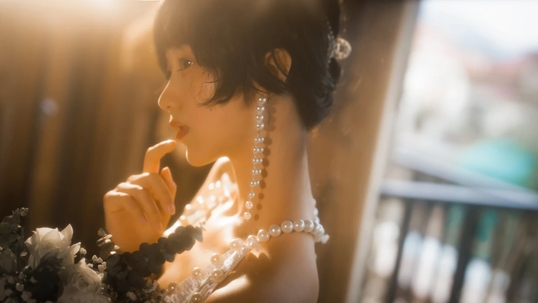 木棉棉《花束里的浪漫》主题写真：48张全套美图