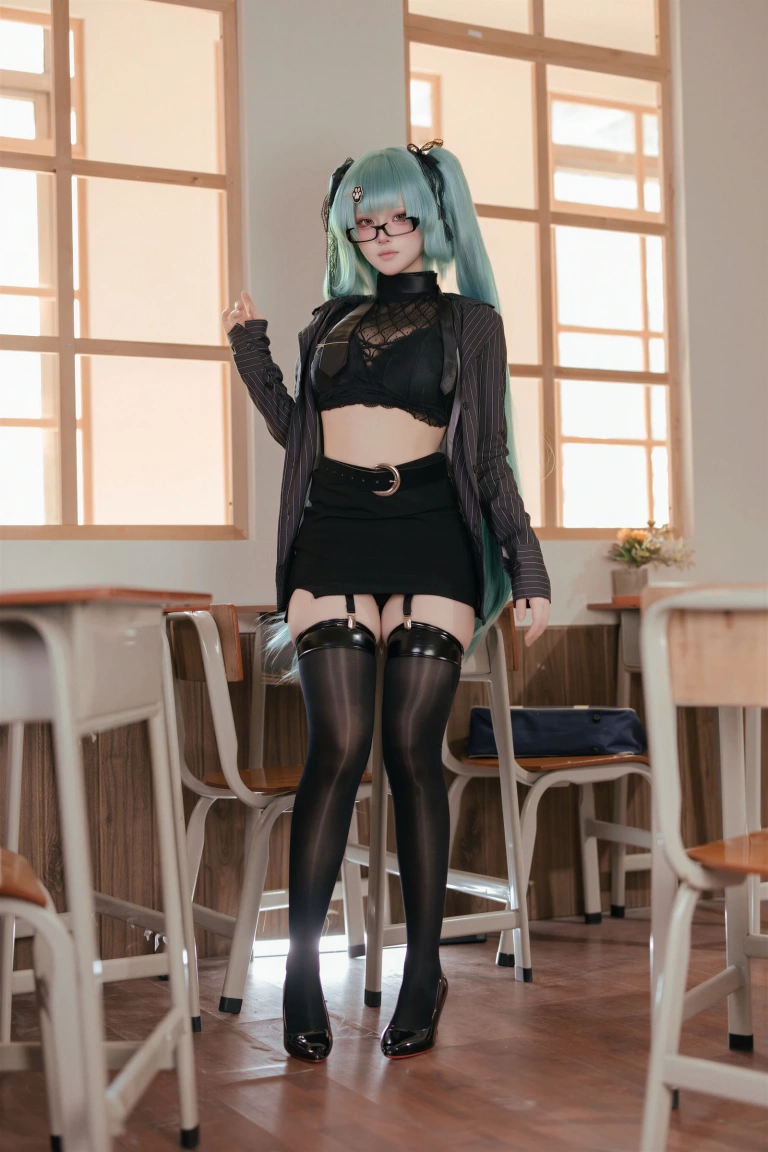 屿鱼《NIKKE 胜利女神 普丽瓦蒂 严厉教诲》主题写真：60张全套美图