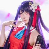 瓜希酱《我推的孩子 星野爱》主题写真：18张全套美图