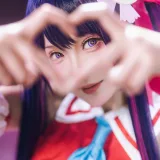瓜希酱《我推的孩子 星野爱》主题写真：18张全套美图