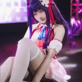 瓜希酱《我推的孩子 星野爱》主题写真：18张全套美图