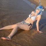 星之迟迟《《鸣夏》 加斯科涅》主题写真：25张全套美图