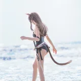桜桃喵《天火泳装》主题写真：25张全套美图