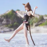 桜桃喵《天火泳装》主题写真：25张全套美图