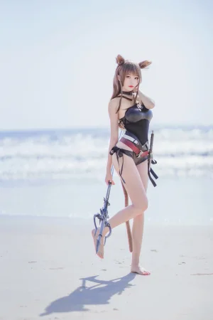 桜桃喵《天火泳装》主题写真：25张全套美图