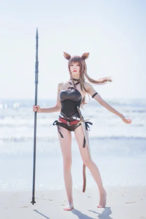 桜桃喵《天火泳装》主题写真：25张全套美图