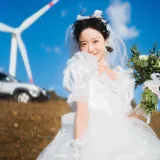 木棉棉《风车下的约定》主题写真：31张全套美图