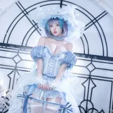 清水由乃《碧蓝航线 柴郡废稿礼服》主题写真：42张全套美图