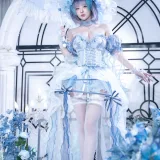 清水由乃《碧蓝航线 柴郡废稿礼服》主题写真：42张全套美图