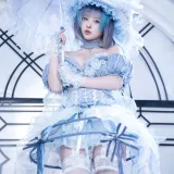 清水由乃《碧蓝航线 柴郡废稿礼服》主题写真：42张全套美图