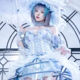 清水由乃《碧蓝航线 柴郡废稿礼服》主题写真：42张全套美图