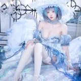 清水由乃《碧蓝航线 柴郡废稿礼服》主题写真：42张全套美图