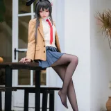 瓜希酱《樱岛麻衣写真本》主题写真：79张全套美图